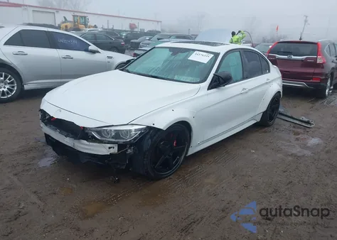 2016 BMW 340I из США, поврежденный, VIN WBA8B3G57GNT91738